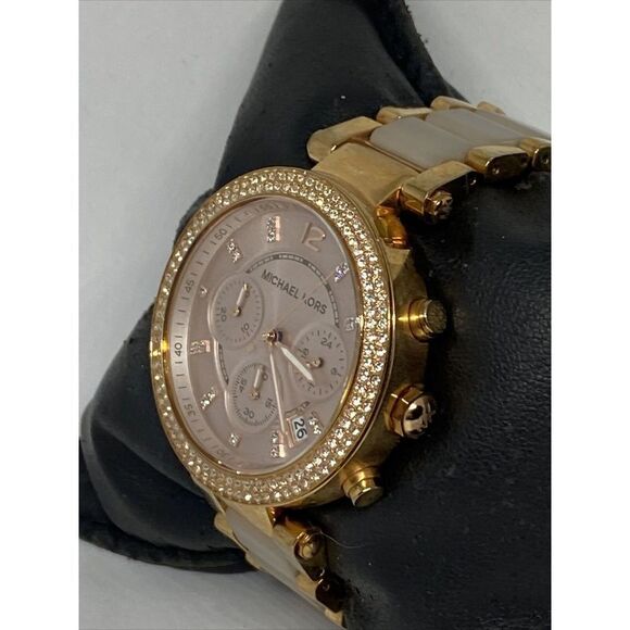 Michael Kors MK5896 Women Michael Kors Parker MK5896 Womens Stainless Steel Analog Dial Quartz Watch UC586
